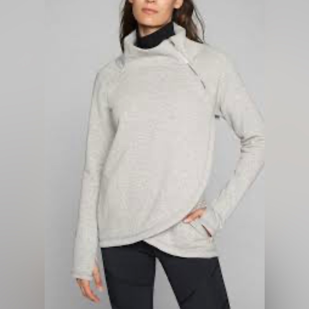 Athleta Cozy Karma Asym Pullover